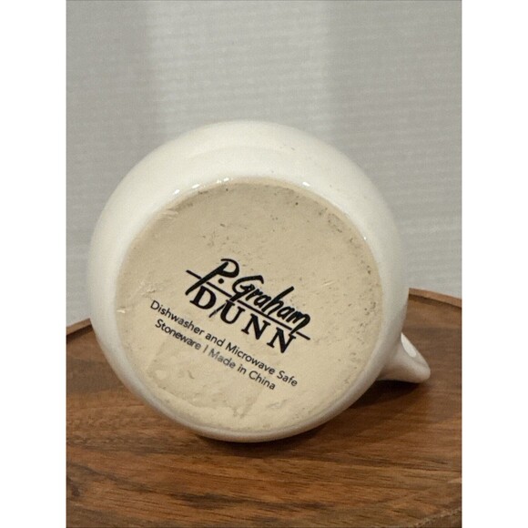 Cozy Cup- Peaceful Mind Grateful Heart 20 oz. Stoneware Nice Hand Hold - Picture 8 of 10